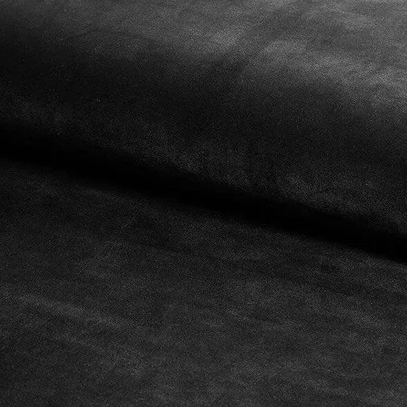 Черный бархатный стул Cherry SIGNAL велюр на металлических ножках Польша