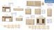 Фото 2: Стіл письмовий 1Д3Ш Гресс Меблі Сервіс, 150 см, дуб самоа - artos.in.ua