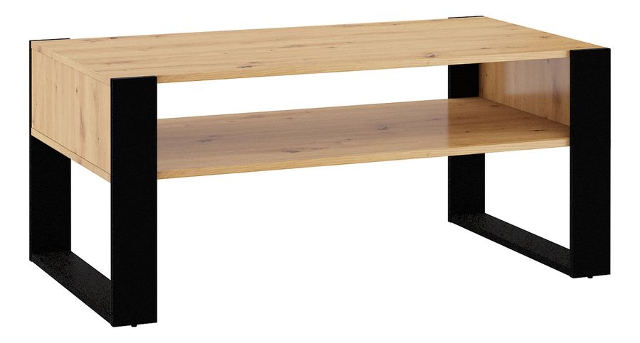 Журнальный стол скандинавском стиле NUKA F дуб артизан BIM FURNITURE