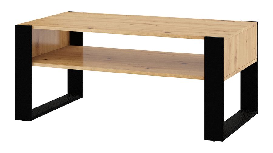 Журнальний стіл скандинавському стилі NUKA F дуб артизан BIM FURNITURE