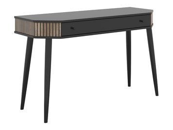 Туалетный стол BRW Capri 120 с 1 ящиком &mdash; чёрный фото - artos.in.ua