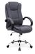Крісло для кабінету Relax 2 механізм Tilt, хромований метал / тканина темно-сірий Halmar Польща