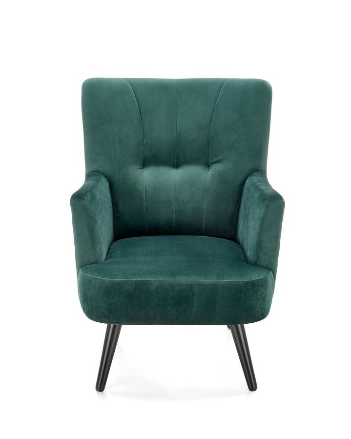 Крісло для відпочинку PAGONI темно-зелене/чорне Halmar Польща