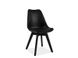 Пластиковий кухонний стілець KRIS II SIGNAL чорний у стилі лофт Польща