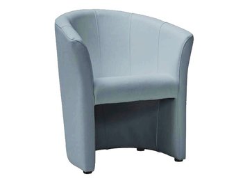 Крісло для відпочинку з високою спинкою TM-1 SIGNAL сіра тканина Польща
