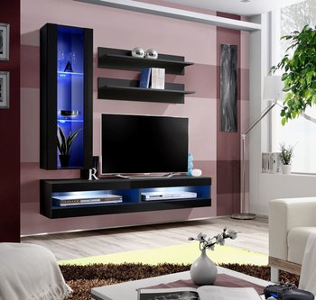 Комплект мебели в гостиную ASM FLY S 23 ZZ FY S5 Черный из Польши
