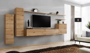 Комплект мебели в гостиную ASM Switch I WT SW 1, дуб Wotan фото - artos.in.ua