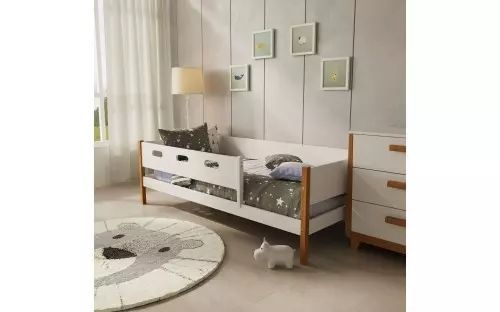 Детская односпальная кровать Симпел LUNA 70&times;140 см, палисандр фото - artos.in.ua