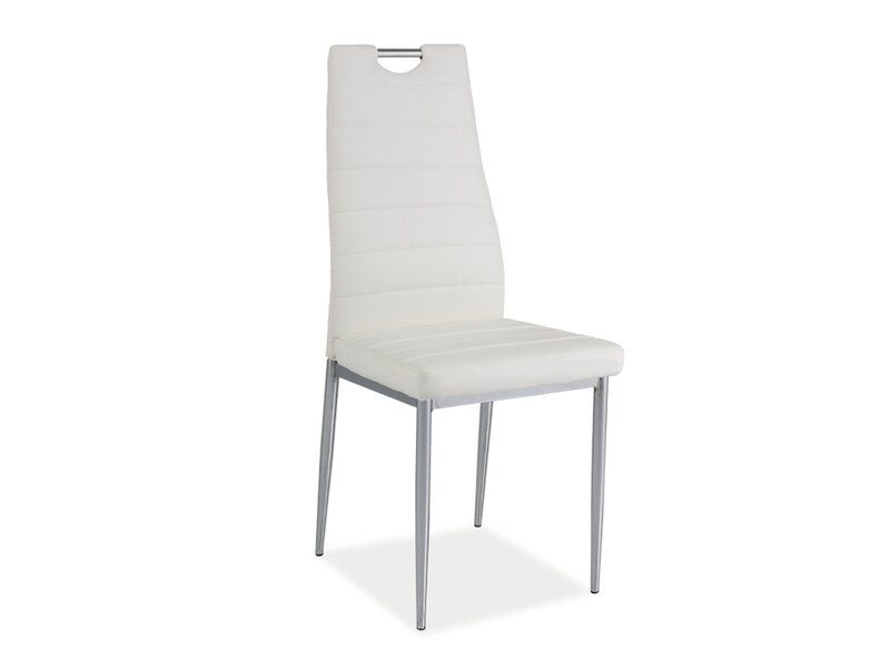 Білий стілець до столу H-260 SIGNAL у стилі хай-тек Польща