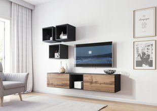 Стінка в зал, у вітальню Cama Roco 8 з дсп корпусом 180x150x39 фото - artos.in.ua