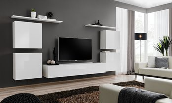 Комплект мебели в гостиную ASM Switch IV 26 WW SW 4 Белый матовый из Польши
