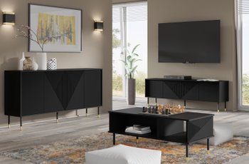 Набор мебели для гостиной WOODY черный BIM FURNITURE
