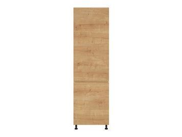 Кухонный корпус под холодильник BRW Sole K10-FH_DL_60/207_L/L-BAL/DAA, дуб арлингтон, альпийский белый фото - artos.in.ua
