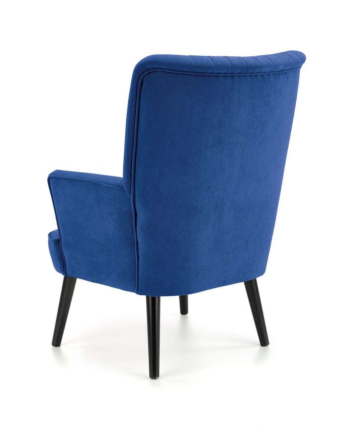 Крісло для відпочинку DELGADO темно-синє Halmar Польща