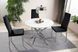 Фото 5: Обеденный стол Agis Signal &Oslash;90&times;71, белый, керамика - artos.in.ua