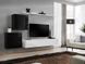 Комплект мебели в гостиную ASM Switch V 26 ZW SW 5 Черный матовый/Белый глянцевый из Польши