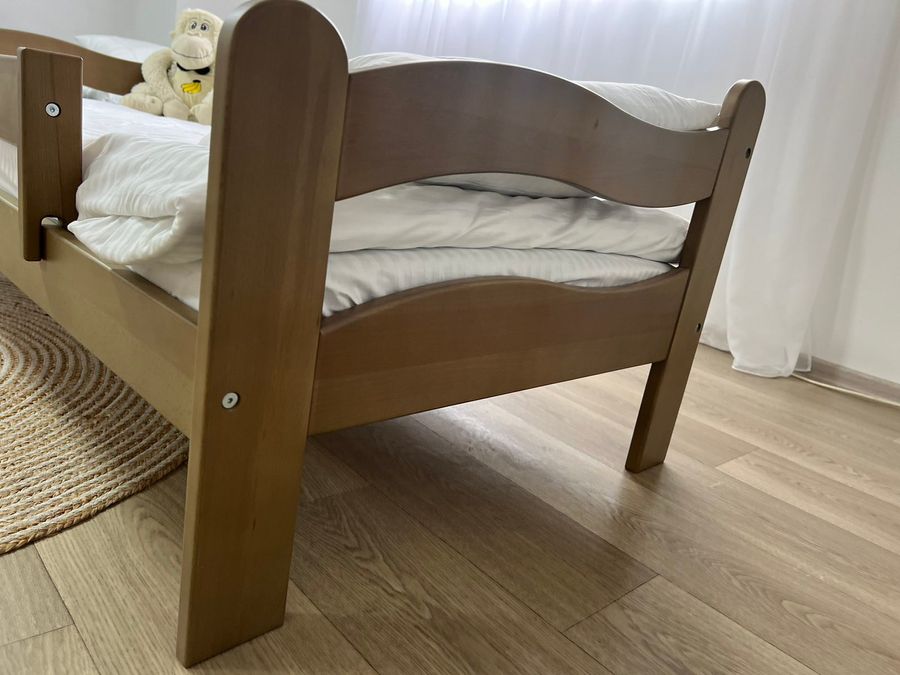 Односпальная кровать в детскую для подростка ЗЛАТА LUNA - хаки