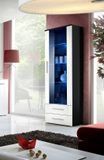 Витрина ASM Neo I 26 ZW N1 Черный матовый/Белый глянцевый из Польши фото - artos.in.ua