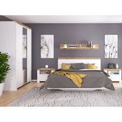Меблі в спальню фото Комплект меблів у спальню Mebelbos Vigo варіант 1 - artos.in.ua