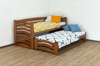 Односпальне ліжко з додатковим висувним спальним місцем Мальва