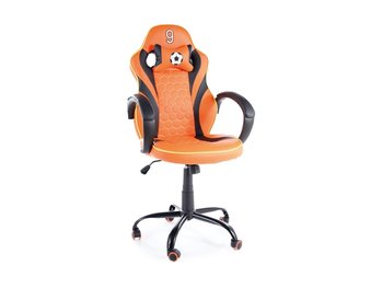 Поворотне крісло Signal Holland оранжевий / чорний Польща