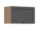 Верхняя кухонная тумба BRW Semi Line K30-SA_GO_60/36_O-DARV/GF, графит/дуб Ревил, из Польши