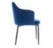 Модный стул на кухню ASTOR SIGNAL ткань синий бархат Польша