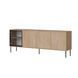 Фото 2: Комод для вітальні Domi 200 4D Cama (cremona) деревний відтінок - artos.in.ua