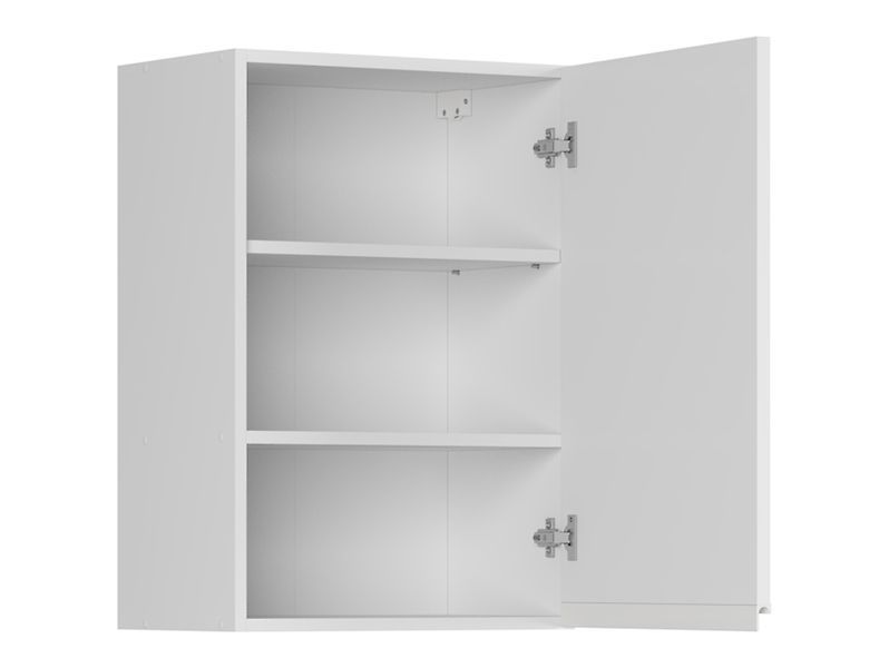 Шкаф кухонный навесной BRW Sole 50&times;72 &mdash; Альпийский белый / Белый глянец, правое открывание фото - artos.in.ua