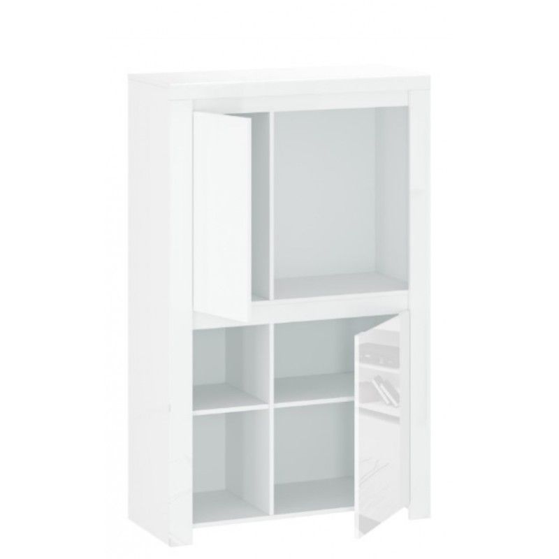 Шкафчик низкий Mebelbos Lingo 2d [K] белый глянец