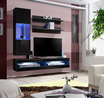 Комплект мебели в гостиную ASM FLY S 23 ZZ FY S6 Черный из Польши