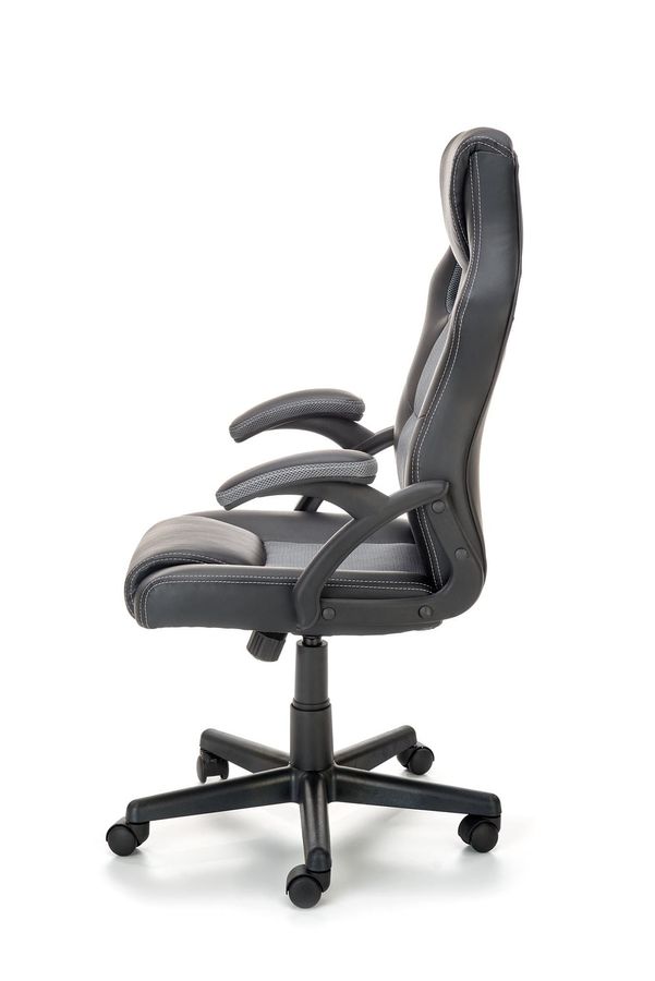 Офісне крісло BERKEL чорно-сіре Halmar Польща