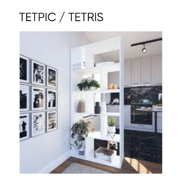 Стелаж Тетріс 80,2 см Світ Меблів фото - artos.in.ua