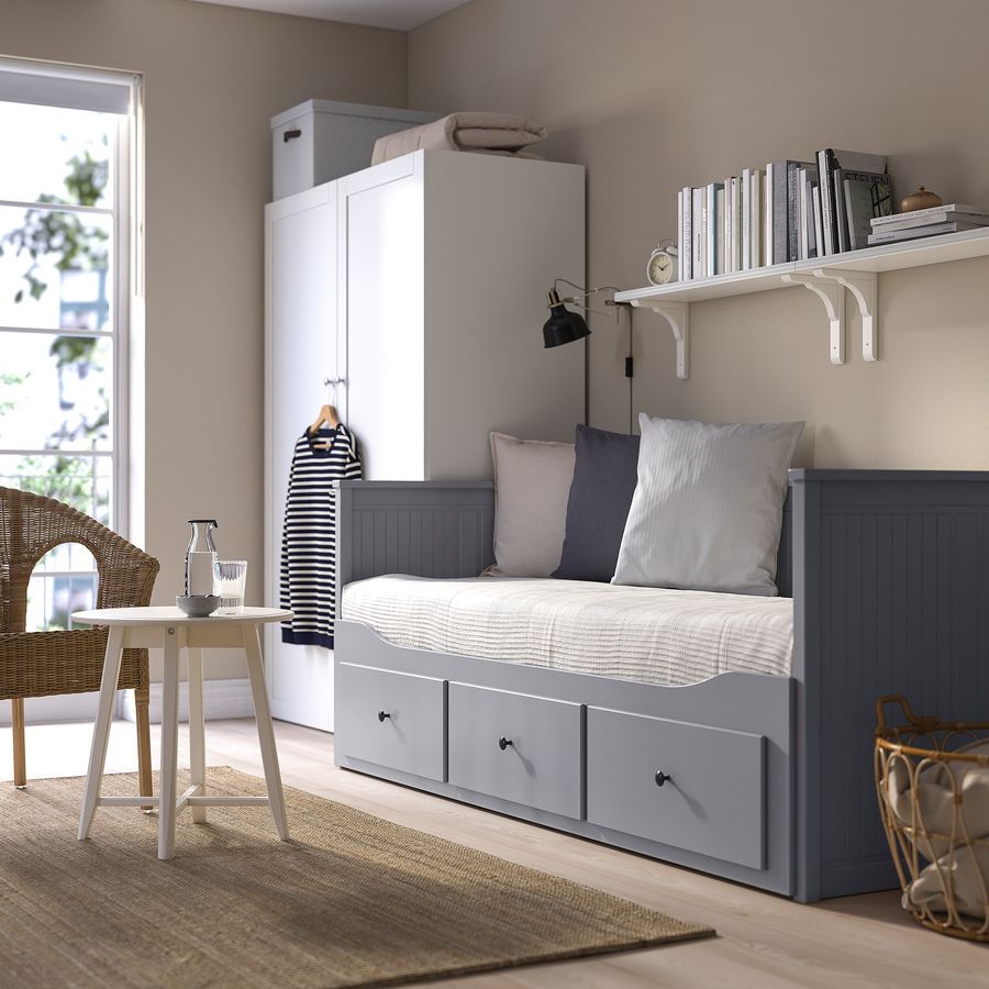 ІКЕА Каркас дивана з 3 шухлядами HEMNES ХЕМНЕС, 603.722.76 фото - artos.in.ua