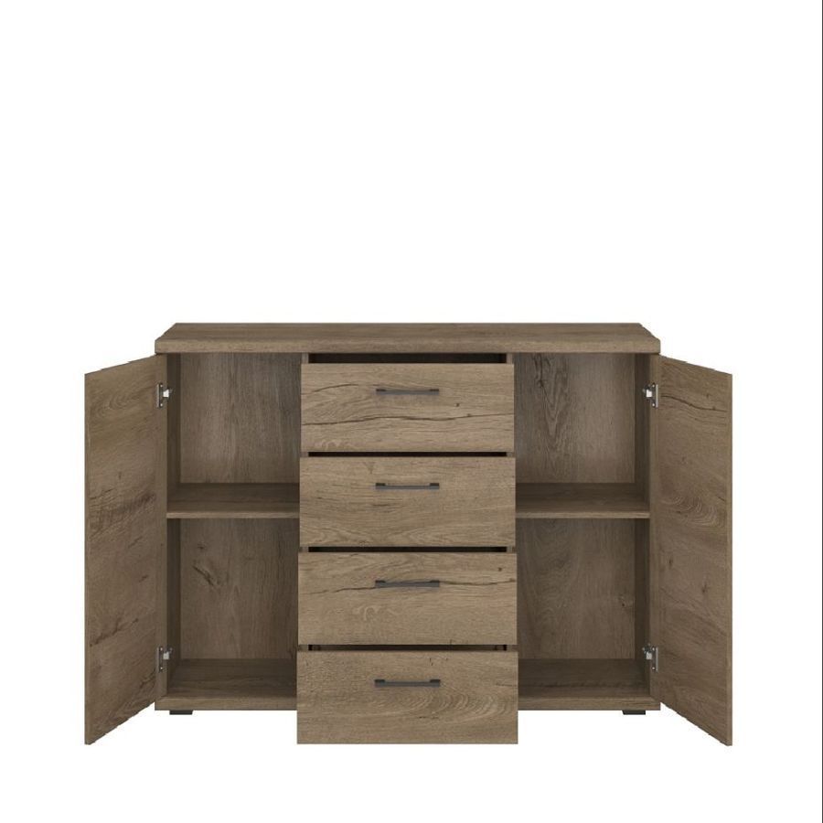 Комод VMV Holding Cordan 2D4S, дуб бургундський фото - artos.in.ua