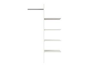 Полка BRW Kaspian S128-WKSZF/86-BI, белый, из Польши фото - artos.in.ua