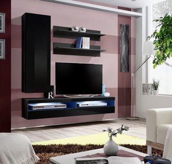 Комплект мебели в гостиную ASM FLY S 23 ZZ FY S7 Черный из Польши