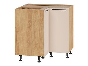 Тумба кухонна нижня кутова BRW Iris 90 &mdash; дуб хікорі фото - artos.in.ua