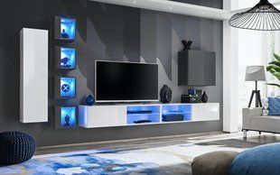 Комплект мебели в гостиную ASM Switch XXVI 27 WG SW 26 Белый матовый/Белый глянцевый/Графит матовый/Графит глянцевый из Польши фото - artos.in.ua