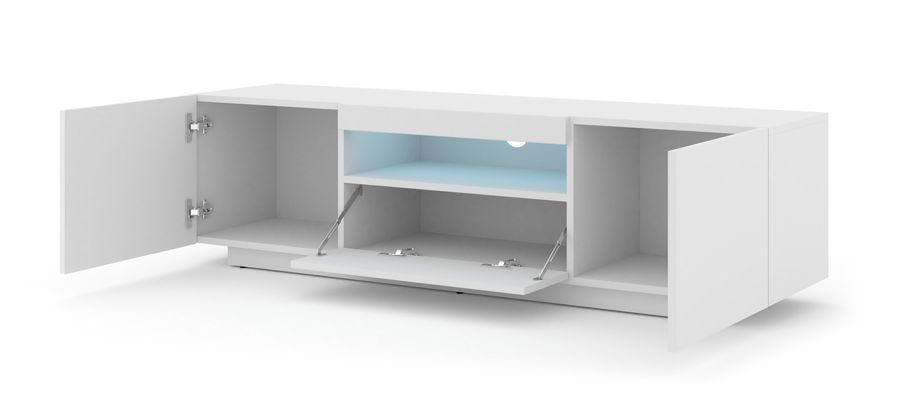 Тумба для под телевизор AURA 150 белый мат BIM FURNITURE фото - artos.in.ua