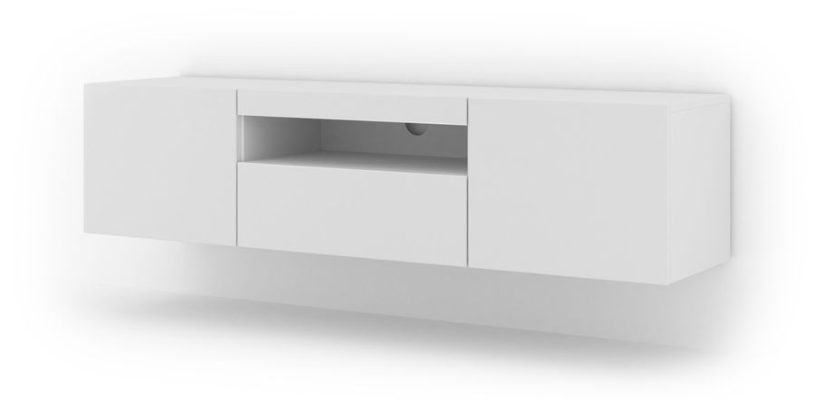 Тумба для под телевизор AURA 150 белый мат BIM FURNITURE фото - artos.in.ua