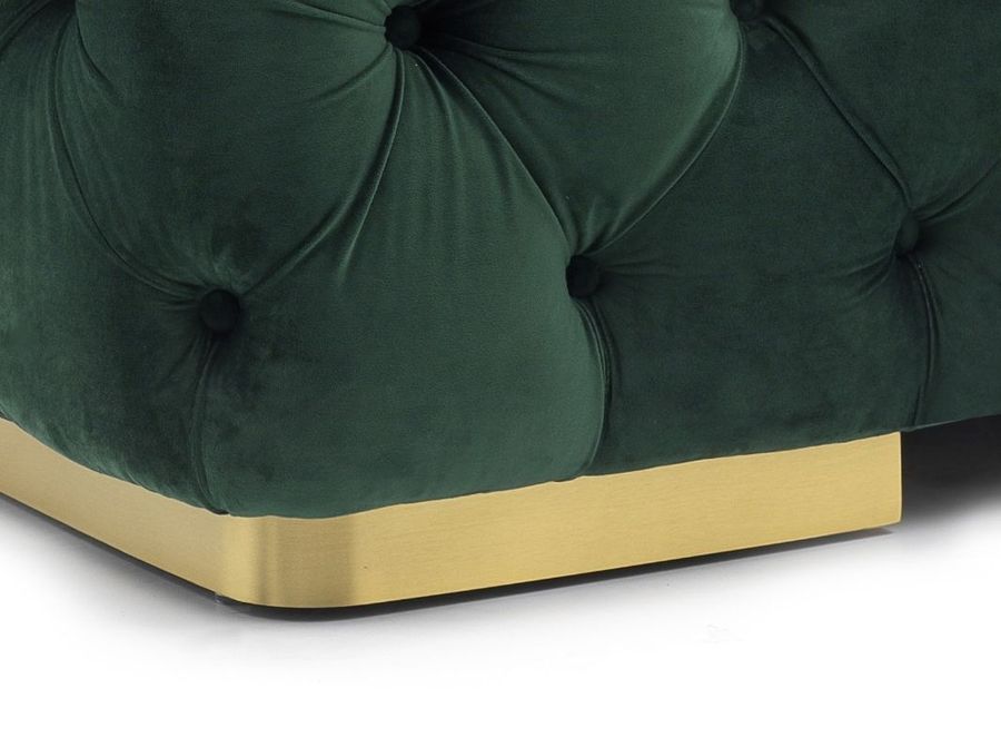2-місний диван з оксамитовою оббивкою CHESTER 2 Signal – зелений Польща