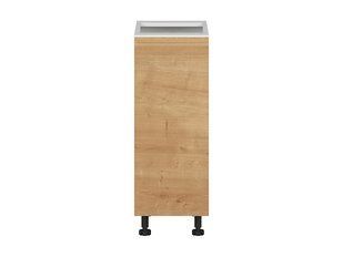 Нижняя кухонная тумба BRW Sole K10-FH_DC_30/82_C-BAL/DAA, дуб Арлингтон/альпийский белый, из Польши фото - artos.in.ua