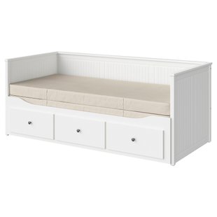 ІКЕА Кушетка з 3 висувними ящиками HEMNES ХЕМНЕС, 393.909.46 фото - artos.in.ua