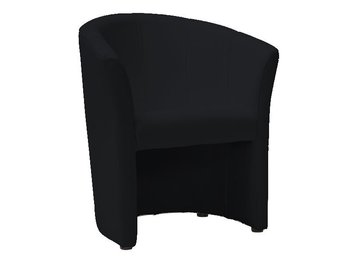 Стильне крісло у спальню TM-1 SIGNAL чорна тканина Польща
