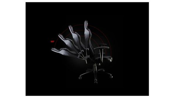Геймерське крісло BRW Sakura KAT / FOT-OBR_GAM_SAKURA_BLACK-CZARNY,