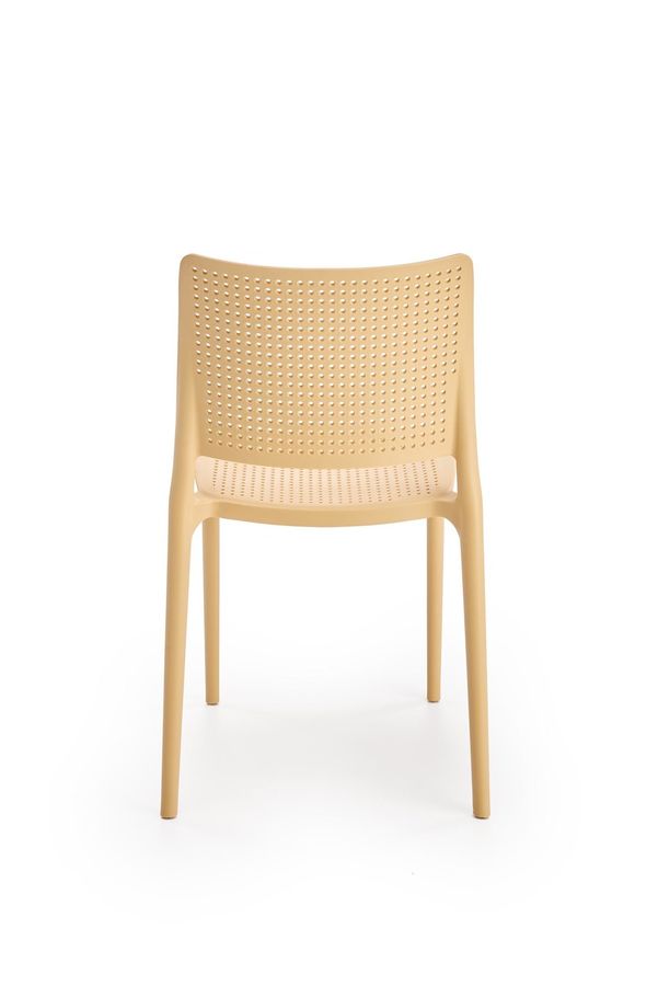 Металевий стілець K514 помаранчевий Halmar Польща