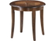 Столик круглий SIGNAL CALIFORNIA D Темний горіх на різьбленій ніжці у класичному стилі Польща