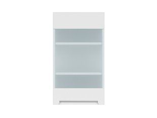 Верхня кухонна тумба BRW Iris K10-FB_G_40 / 72_LV-BAL / BISM, білий супер мат / альпійський білий, фото - artos.in.ua