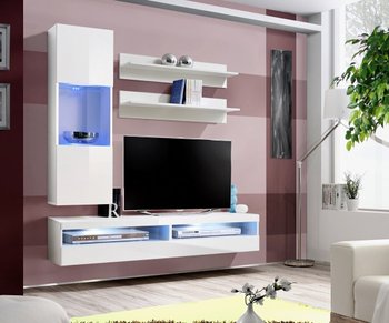Комплект мебели в гостиную ASM FLY S 23 WW FY S9 Белый матовый из Польши